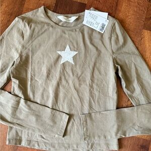 H&M Girls size 16/18 H&M Star Top